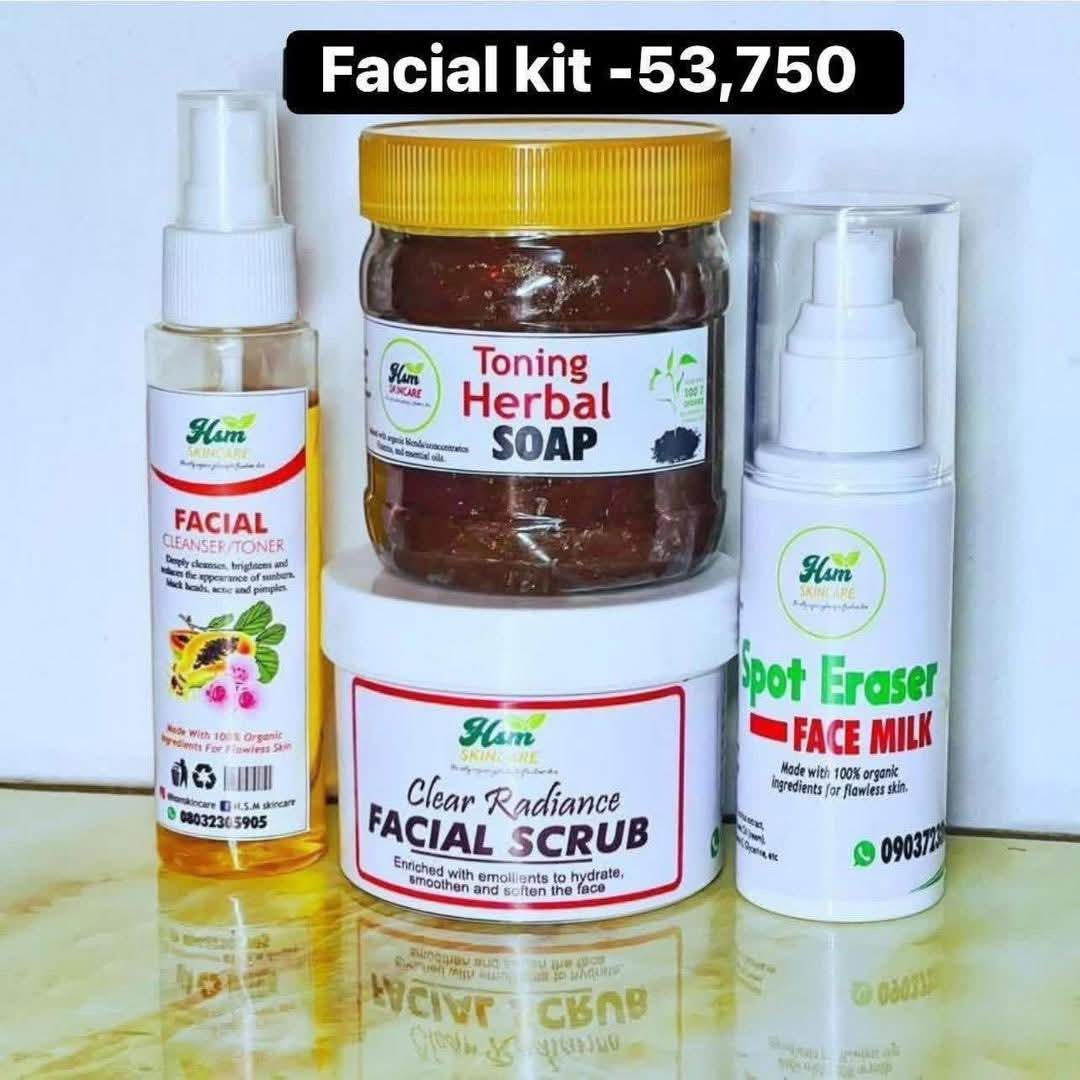 HSM Facial Kit for Hormonal Acne, Pimples & Hyperpigmentation - Image 2